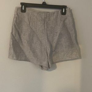 Gray size 6 all saints shorts